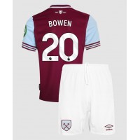 Stroje piłkarskie West Ham United Jarrod Bowen #20 Koszulka Podstawowej dla dzieci 2024-25 Krótki Rękaw (+ szorty)